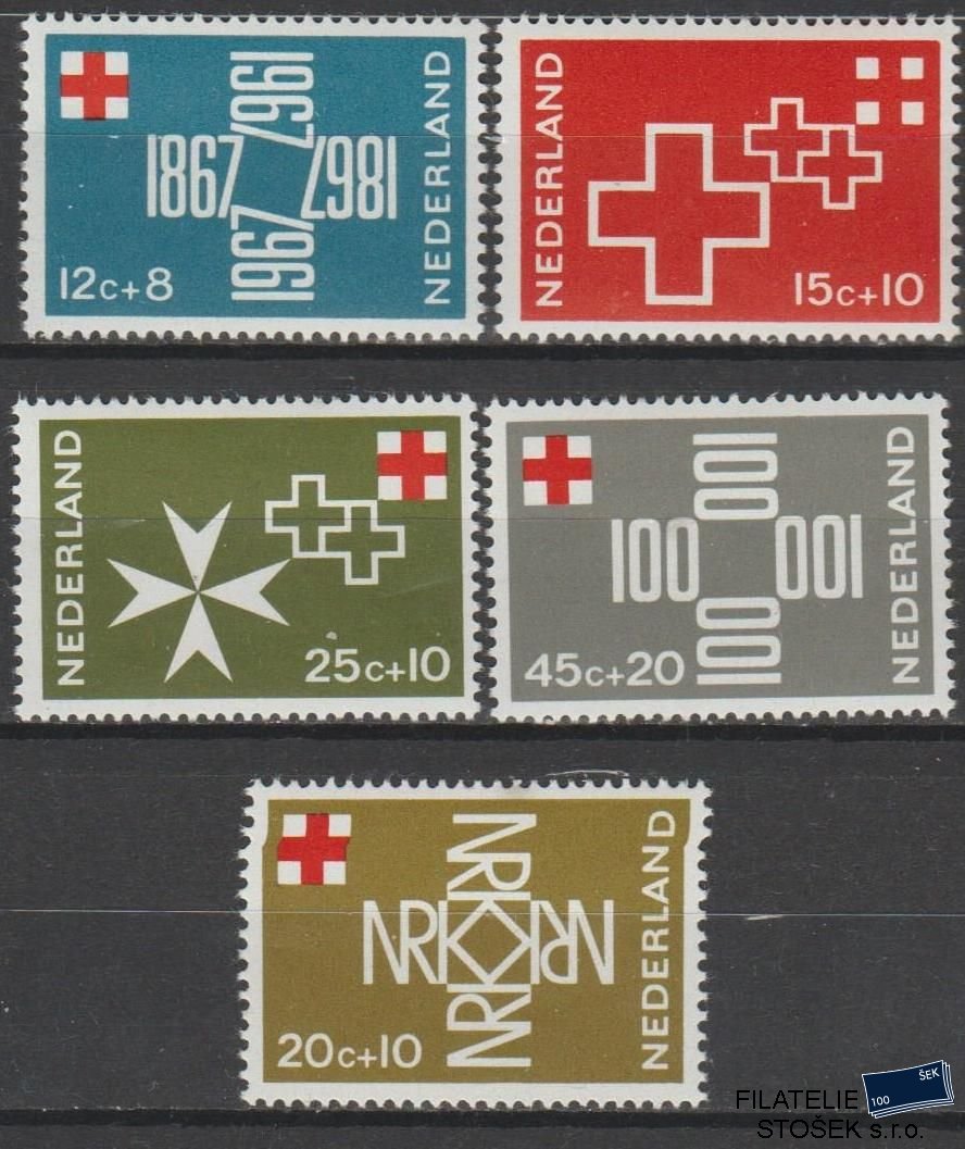 Holandsko známky Mi 883-87