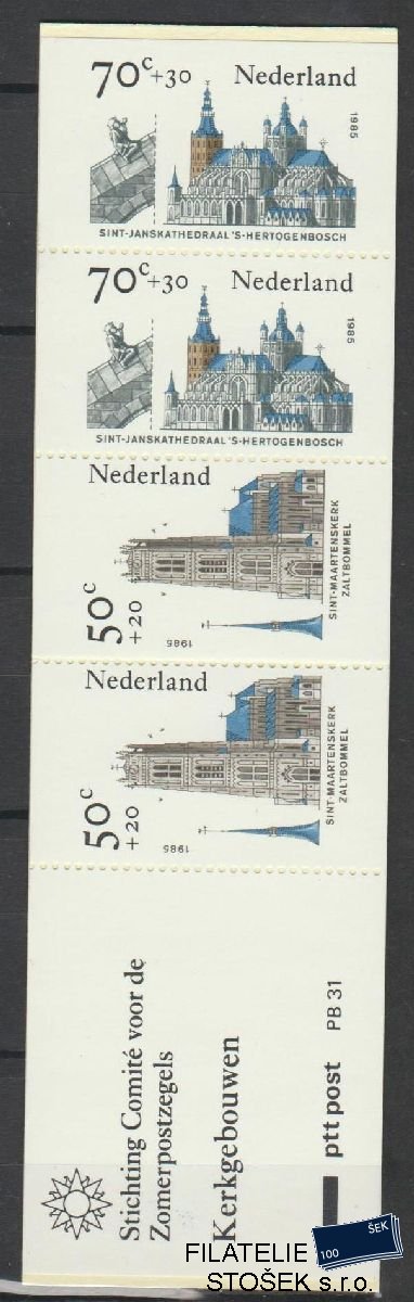 Holandsko známky Mi 1266+69 Sešitek