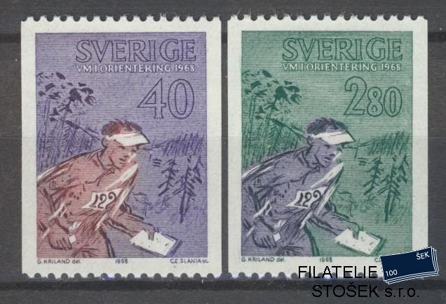 Švédsko známky Mi 616-17