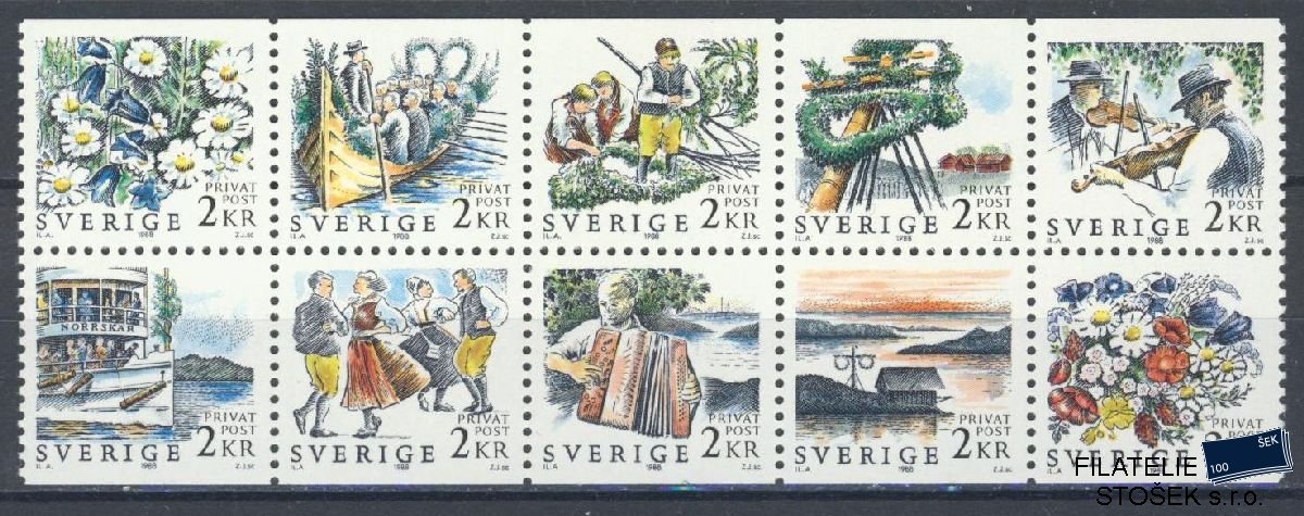 Švédsko známky Mi 1482-91