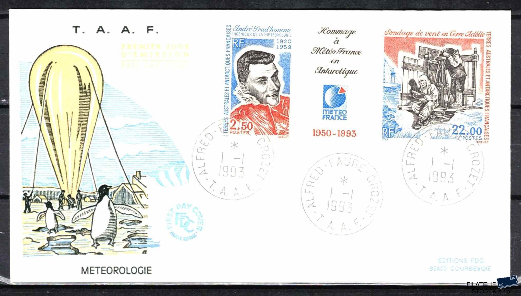 Antarktida francouzská známky Mi 0311-2 razítko Iles Crozet