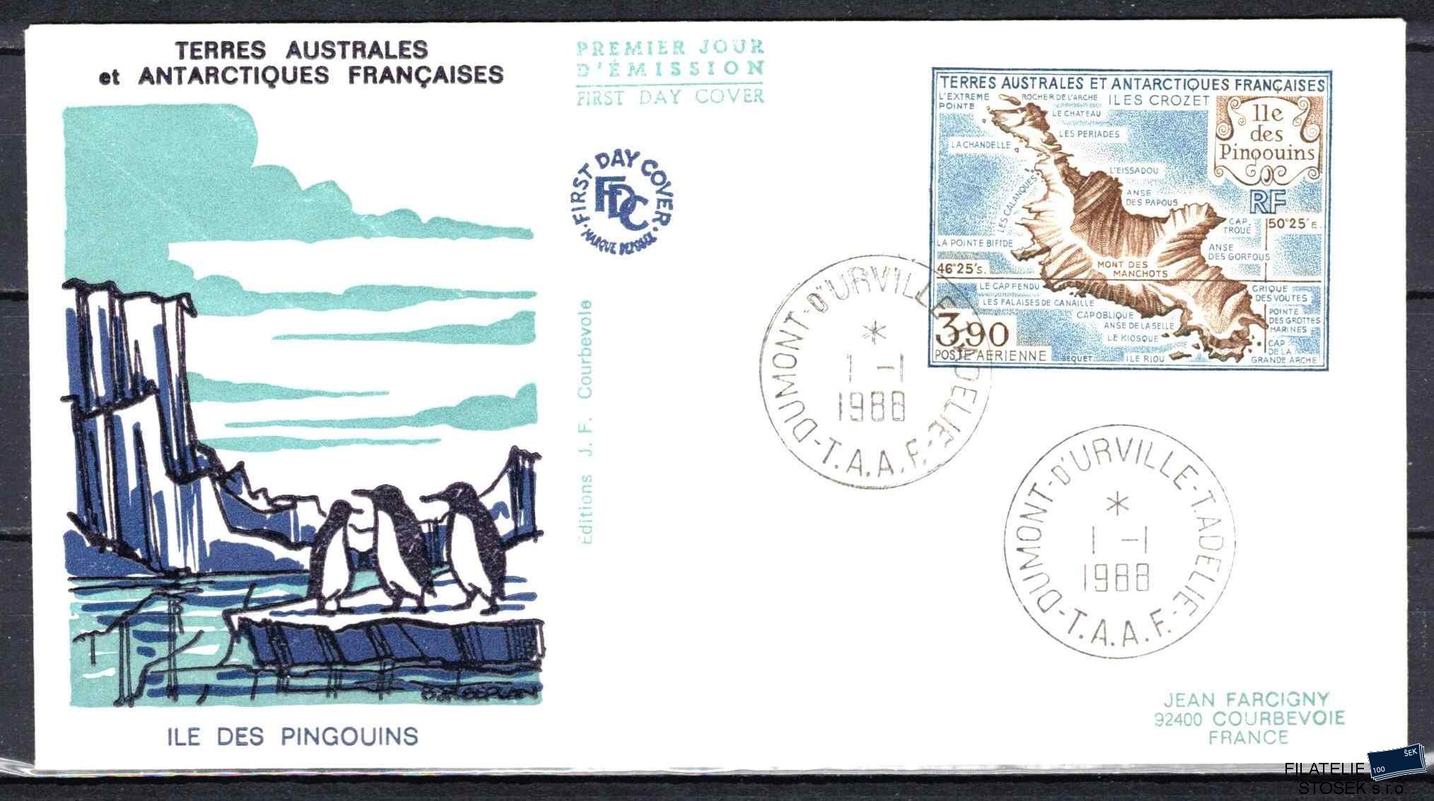 Antarktida francouzská známky Mi 0237 razítko Terre Adélie