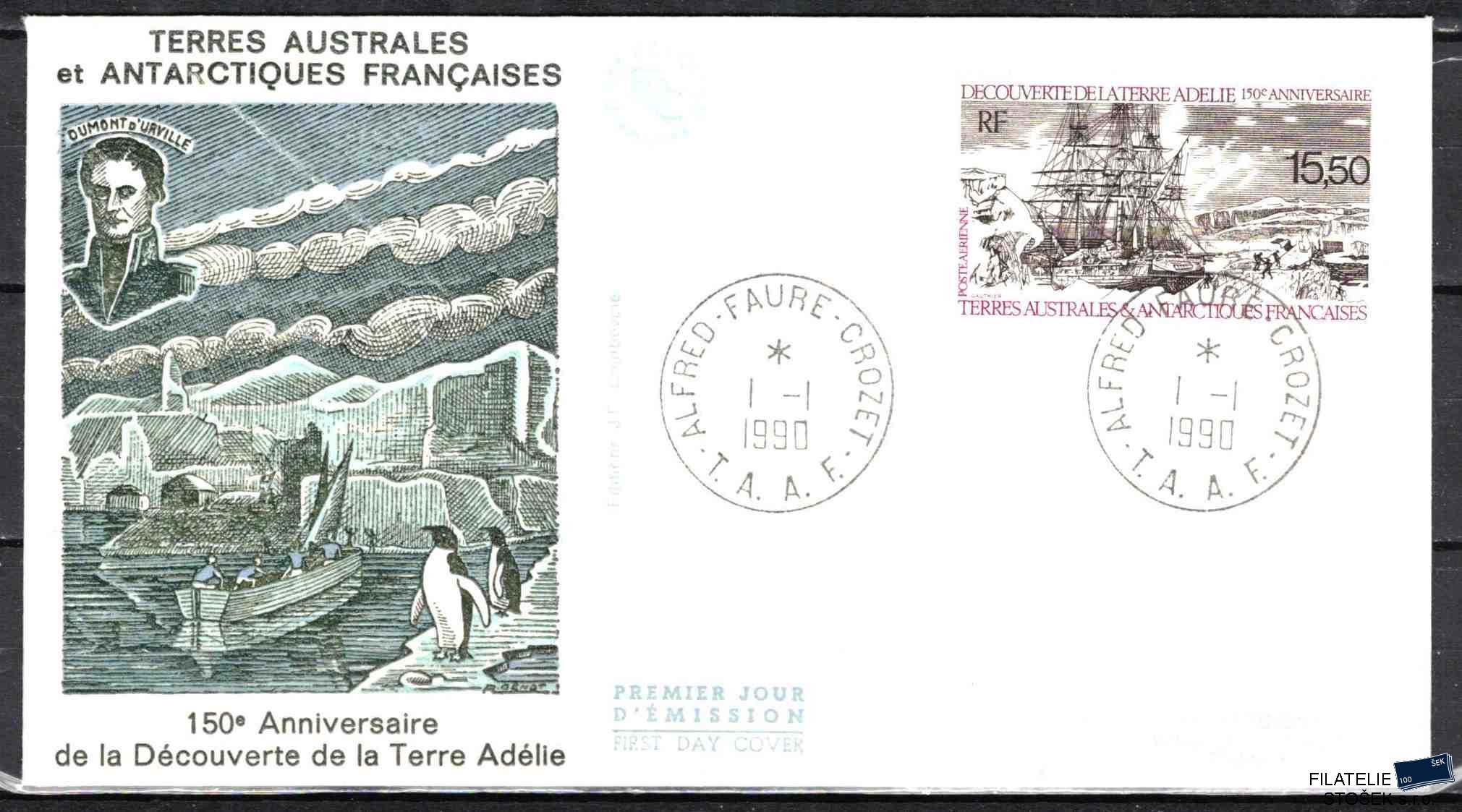 Antarktida francouzská známky Mi 0267 razítko Iles Crozet