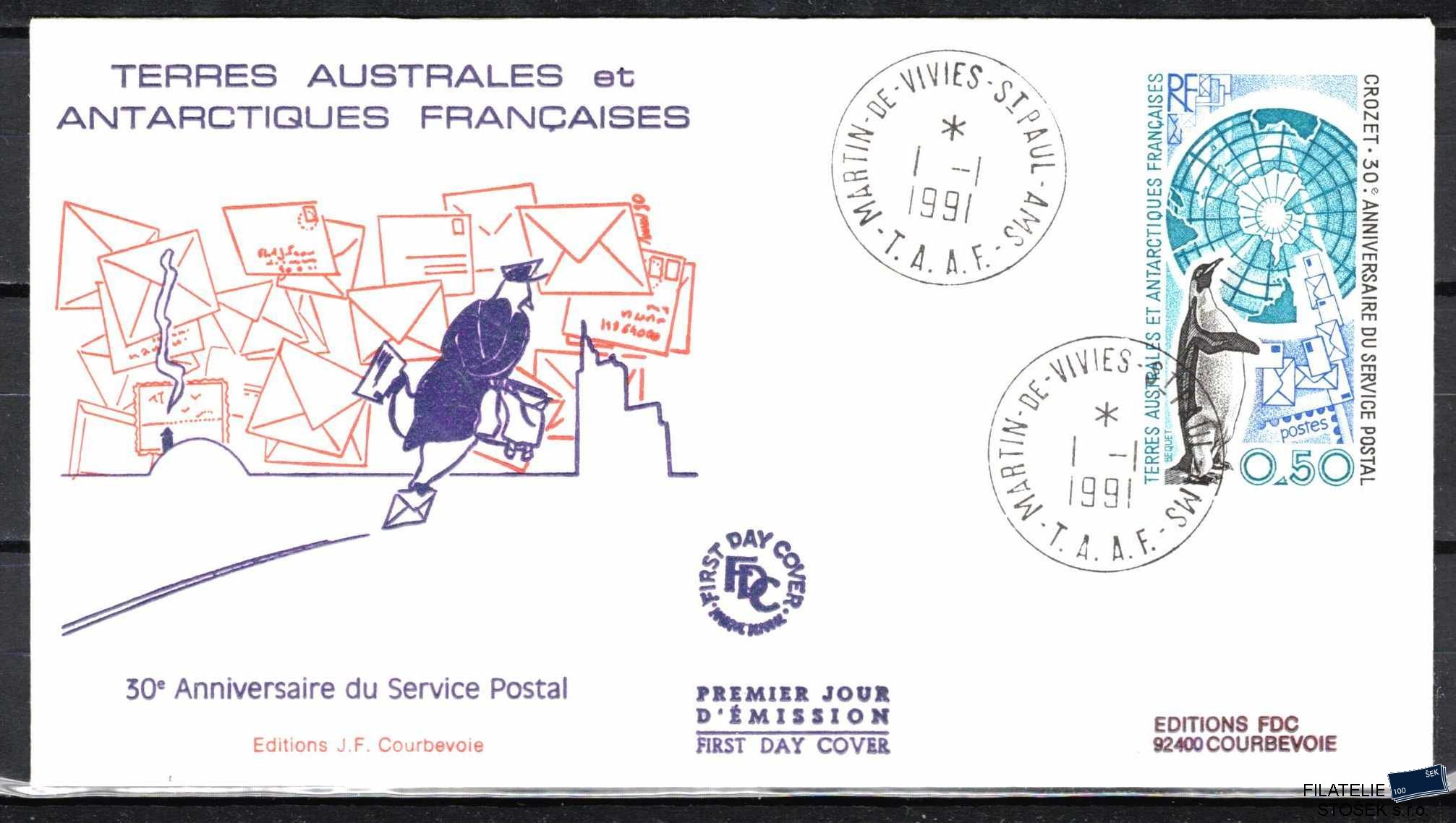 Antarktida francouzská známky Mi 0279 razítko Iles St.Paul et Amsterdam