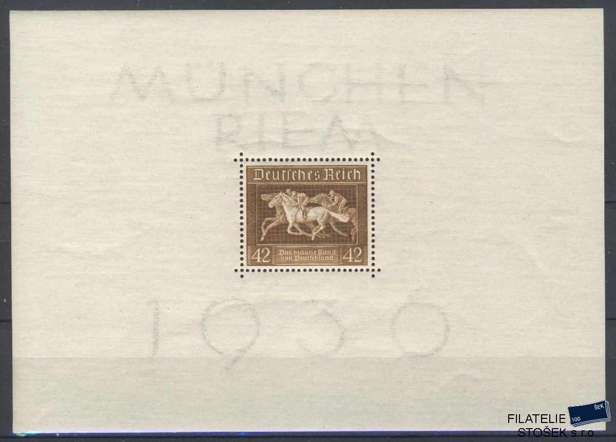 Deutsches Reich známky Mi Blok 4
