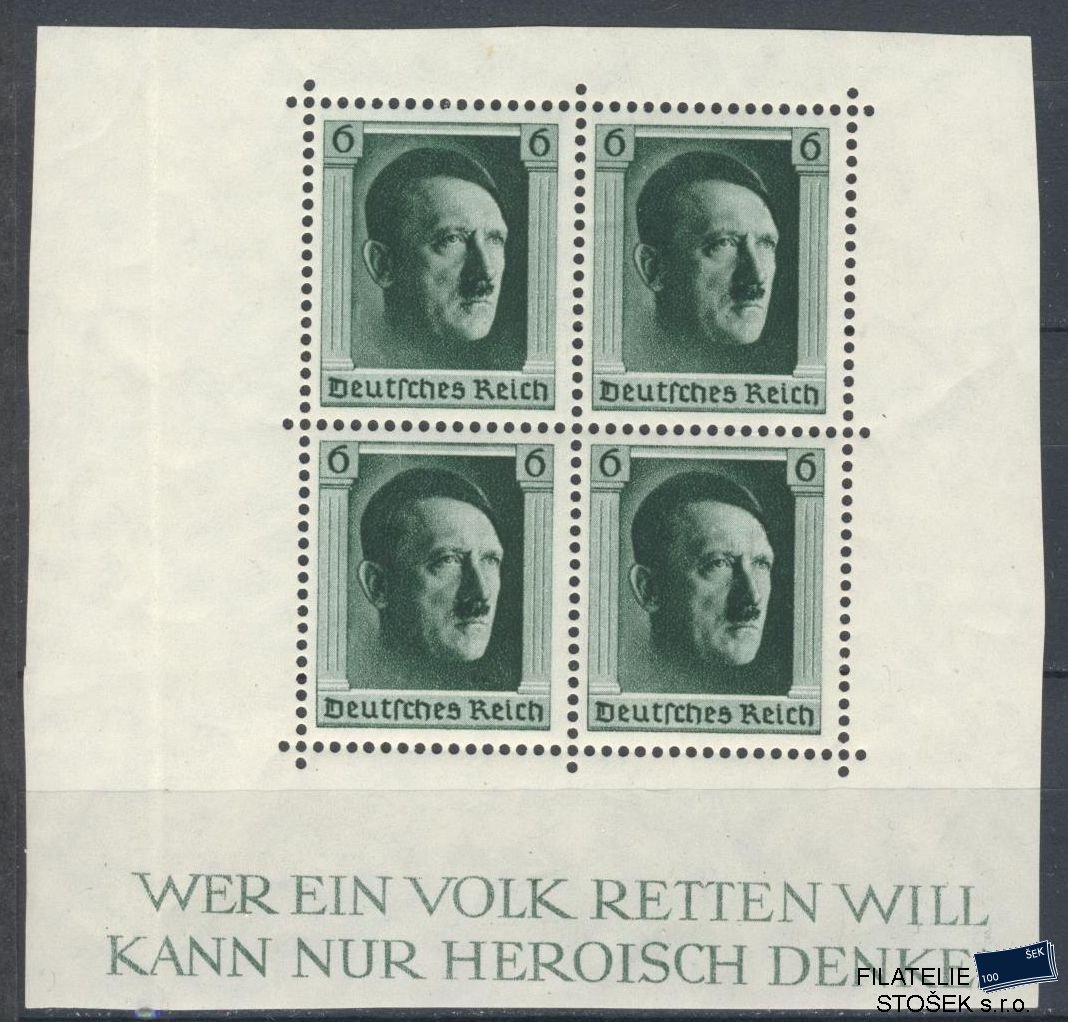 Deutsches Reich známky Mi 646 4 Blok