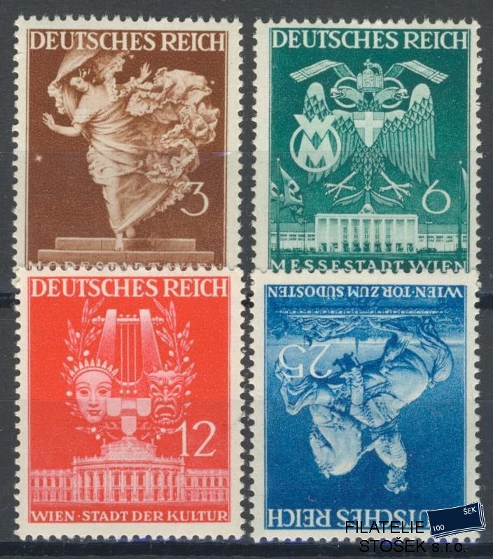 Deutsches Reich známky Mi 768-71