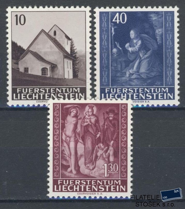 Liechtenstein známky Mi 445-7