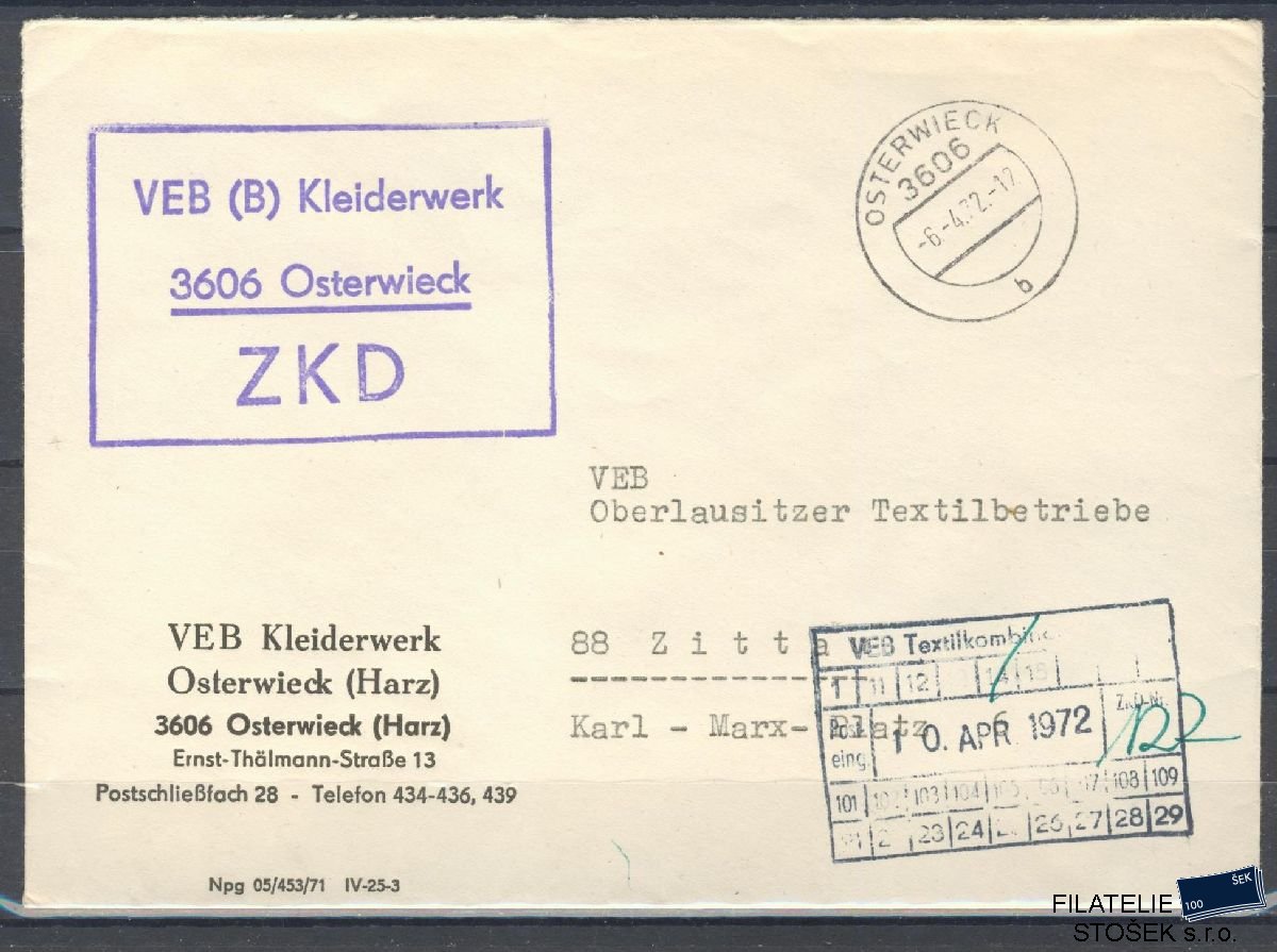 NDR celistvosti ZKD - Osterweck