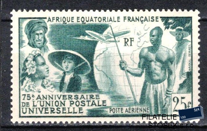 Afr. equatoriale známky Yv PA 54