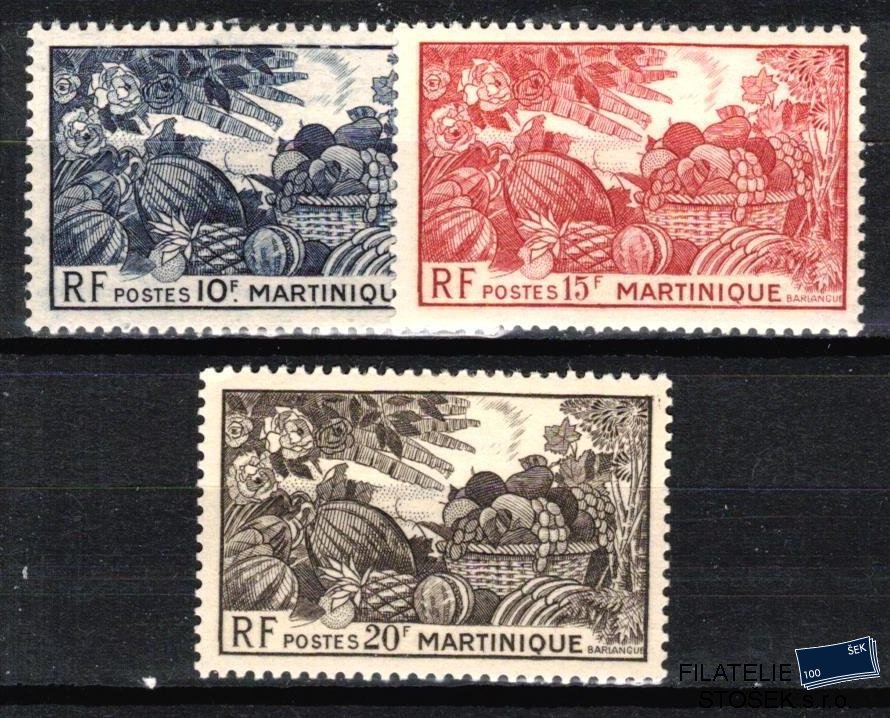 Martinique známky Yv 238-40