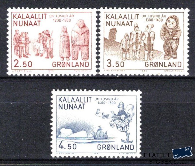 Grónsko známky Mi 143-5