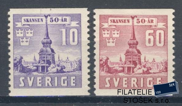 Švédsko známky Mi 283-84 A