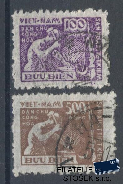 Vietnam známky Mi 7-8