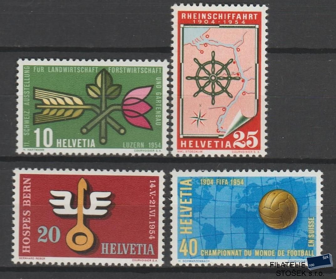 Švýcarsko známky Mi 593-96