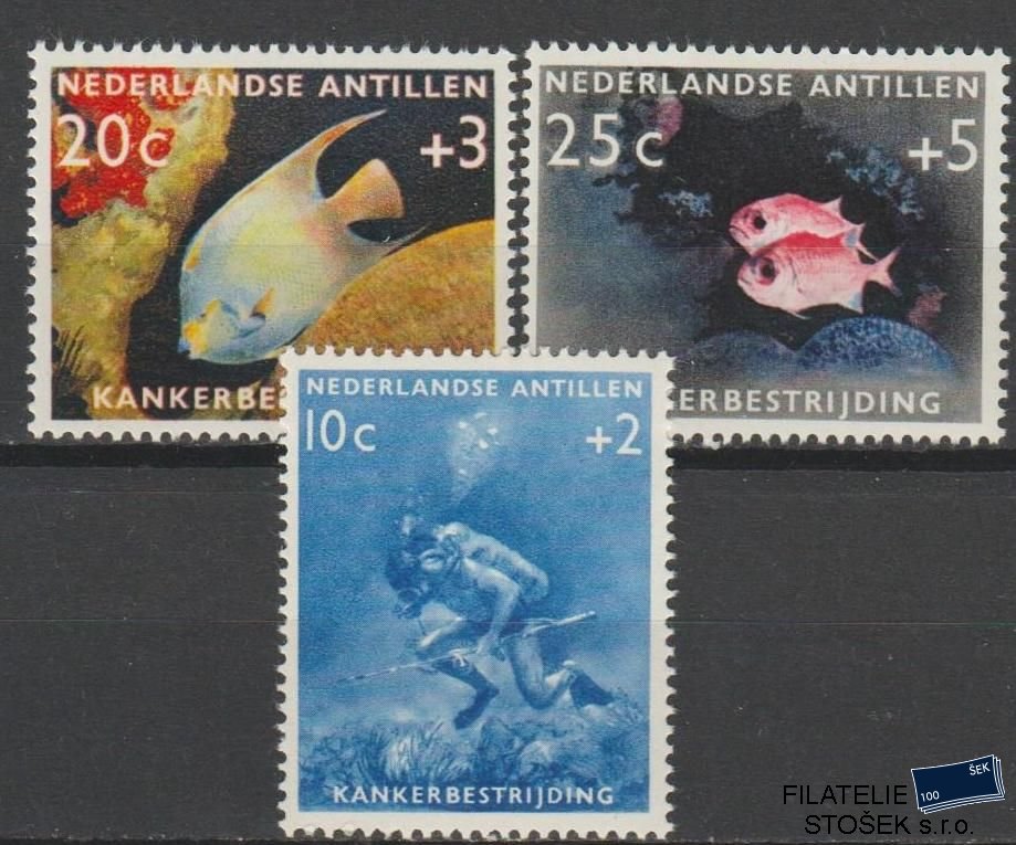Nederlandse Antillen známky Mi 110-12