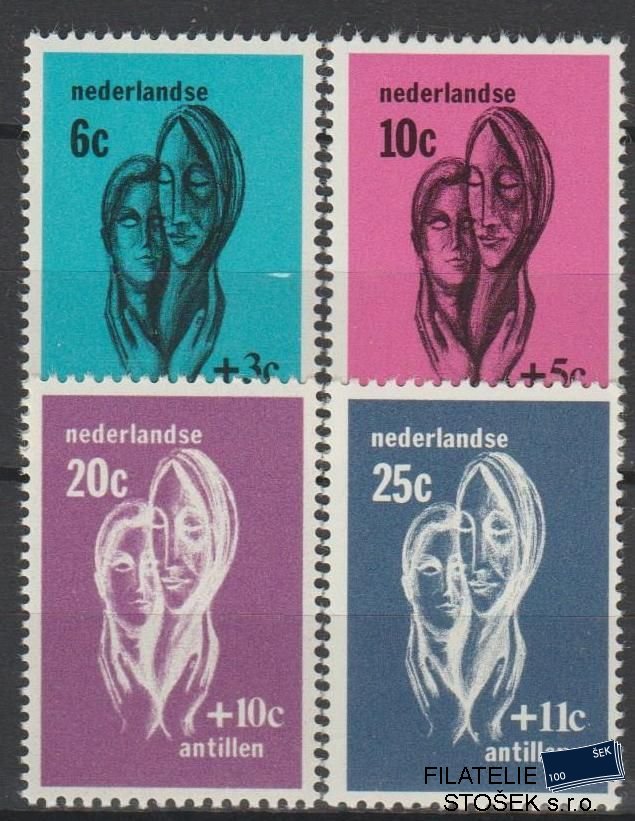 Nederlandse Antillen známky Mi 179-82