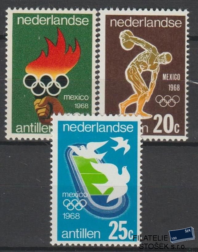Nederlandse Antillen známky Mi 187-89