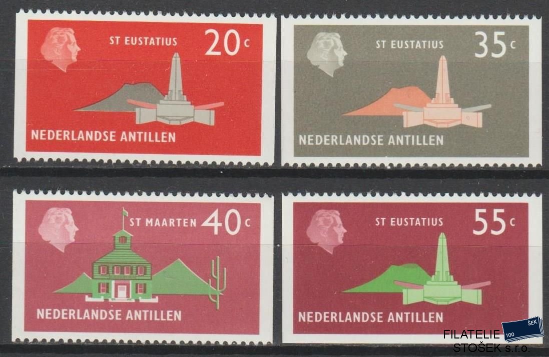Nederlandse Antillen známky Mi 348-51