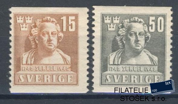 Švédsko známky Mi 279-80