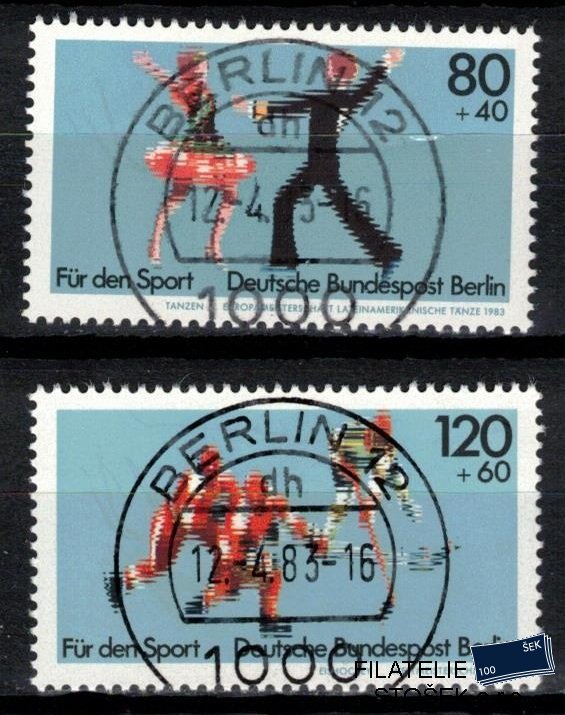 Berlín známky Mi 698-9