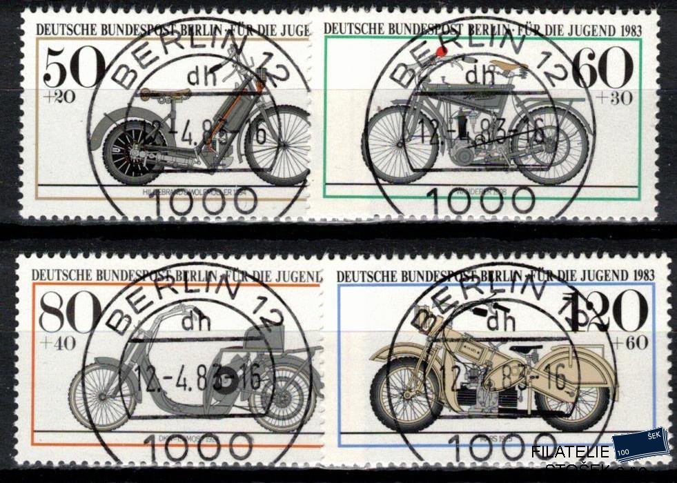 Berlín známky Mi 694-7