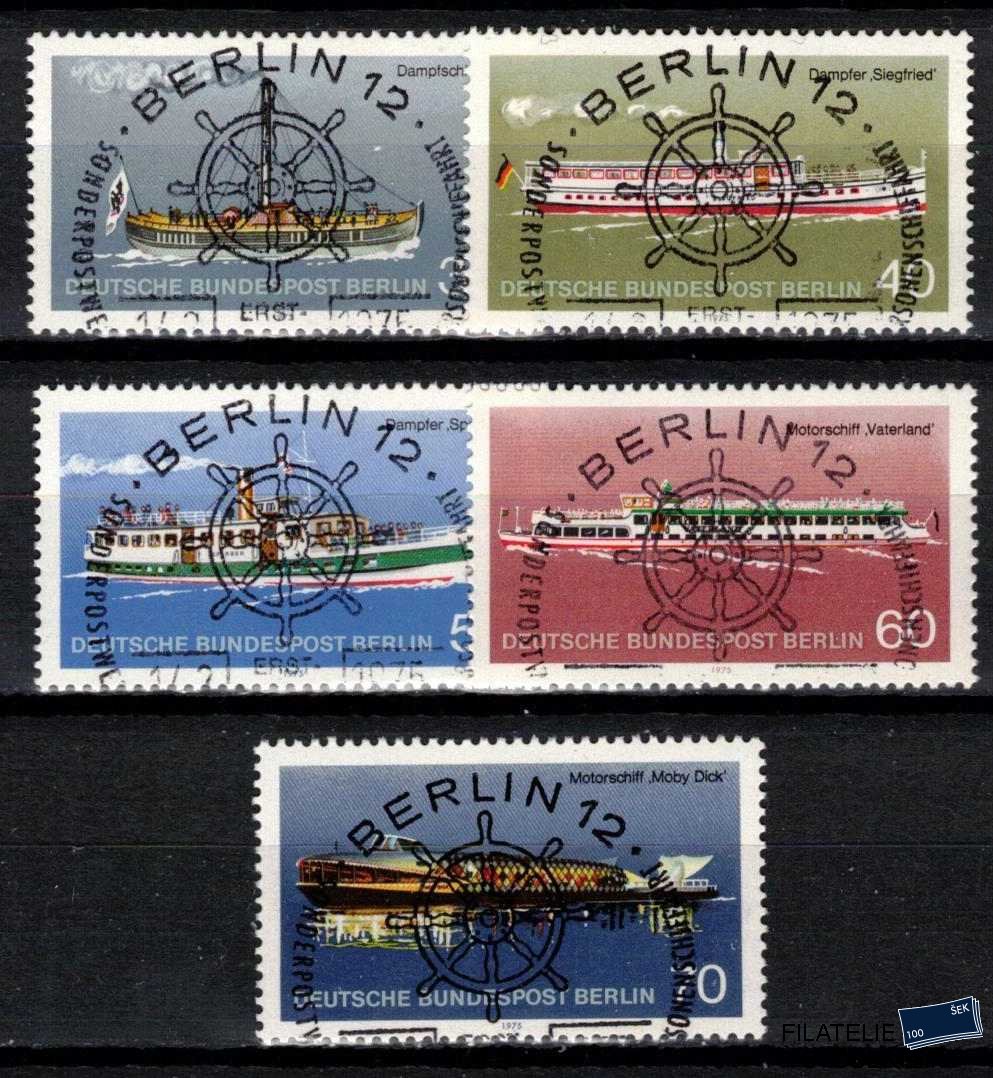 Berlín známky Mi 446-51