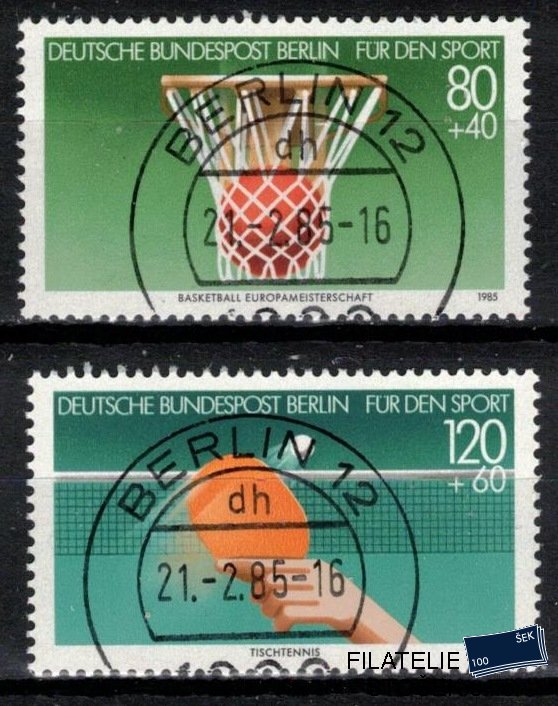 Berlín známky Mi 732-3