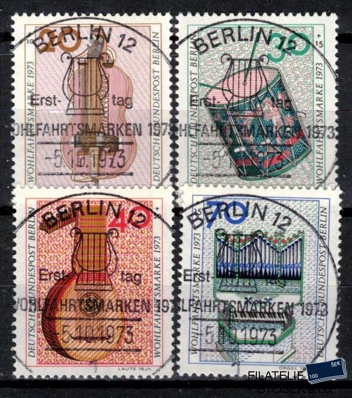 Berlín známky Mi 459-62