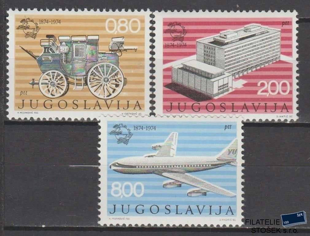 Jugoslávie známky Mi 1546-48