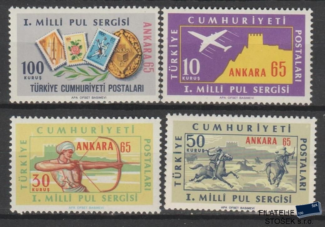 Turecko známky Mi 1966-69