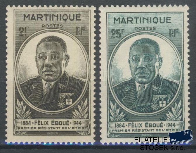 Martinique známky Yv 218-19