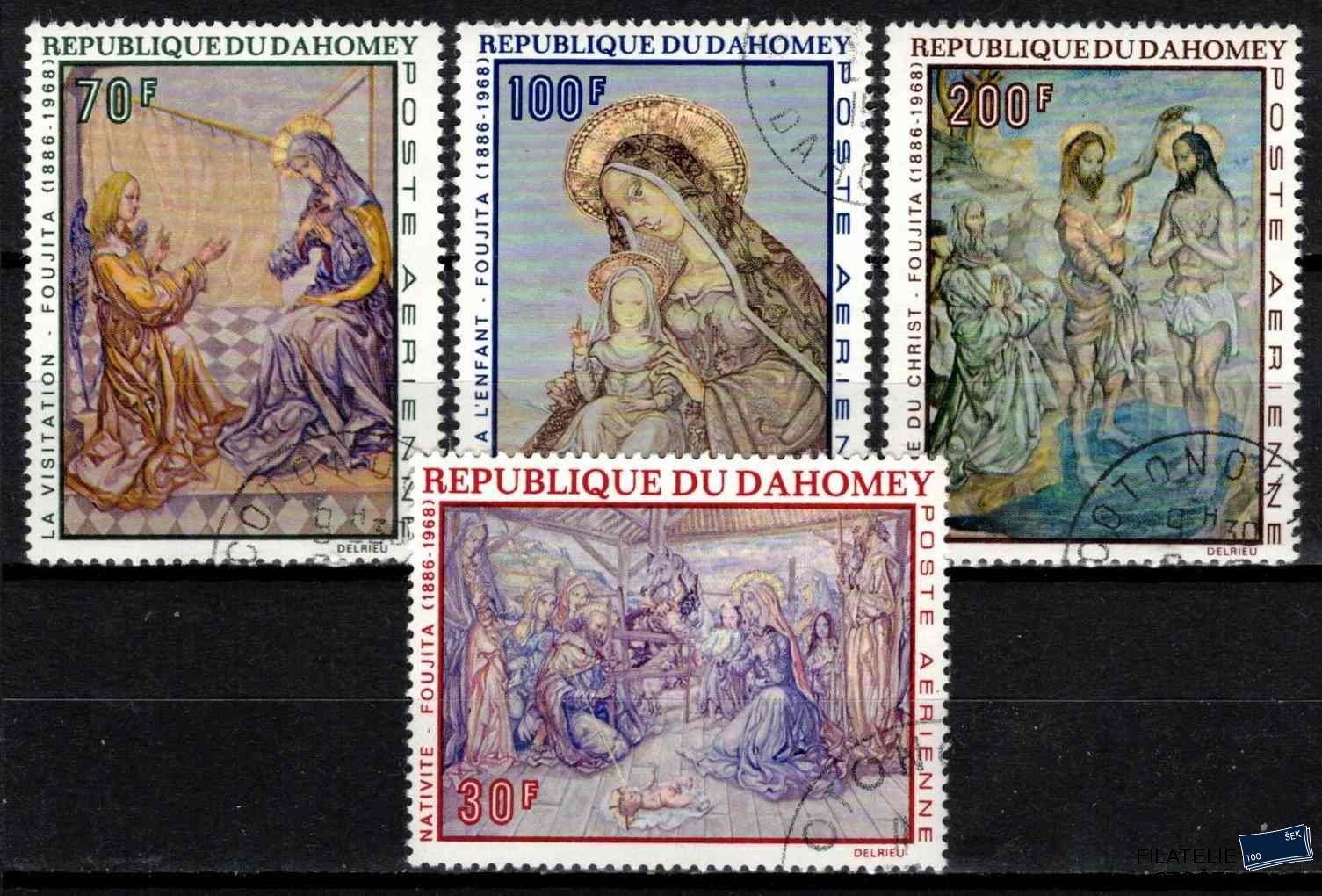 Dahomey známky Mi 364-7