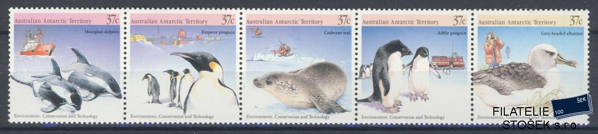 Austral.Antarktida známky Mi 79-83