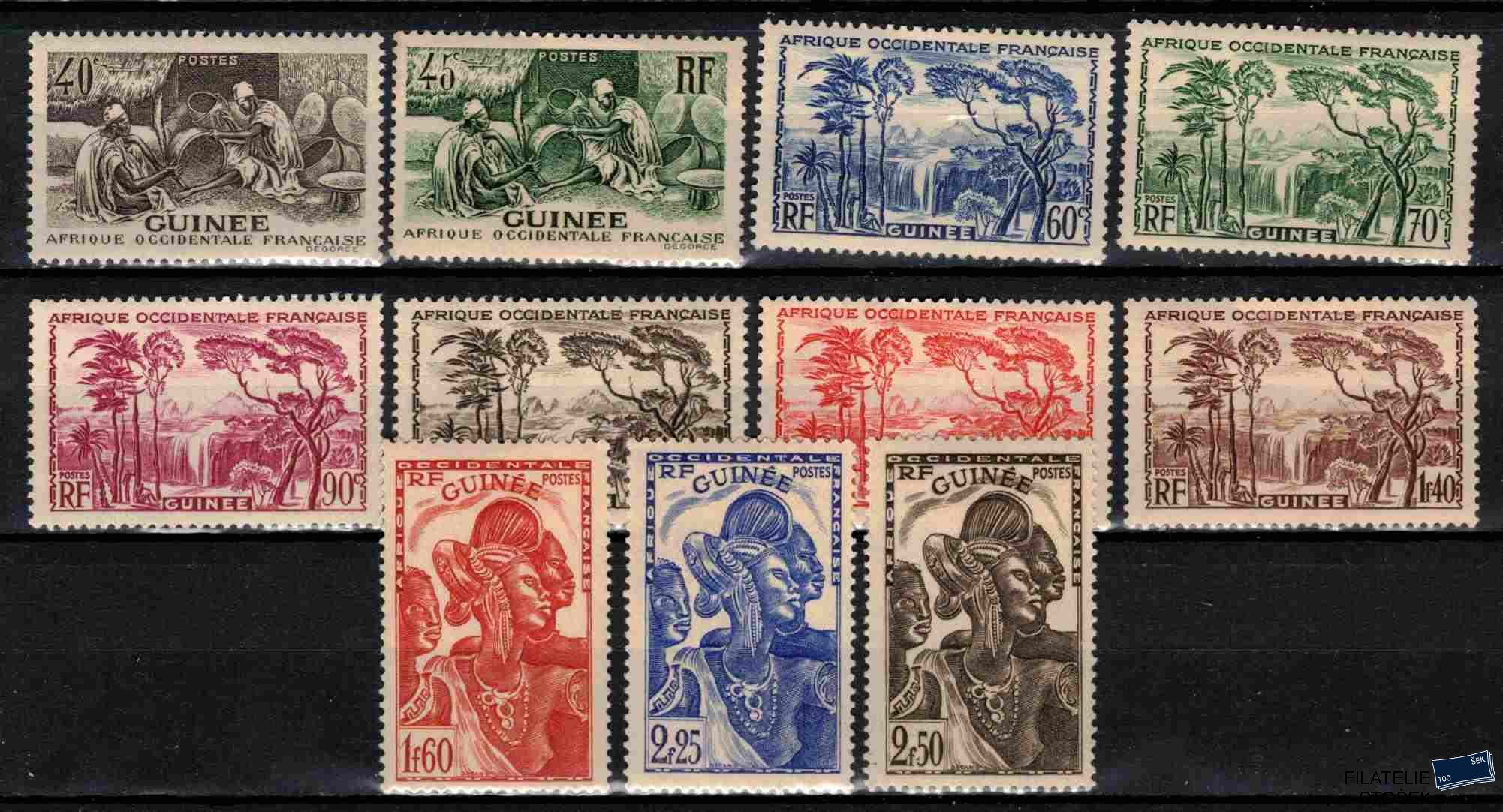 Guinée známky Yv 158-68