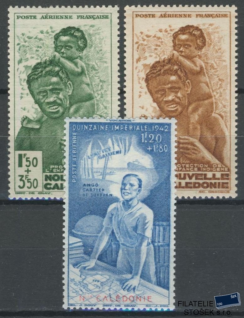 Nouvelle Caledonie známky Yv PA 36-8