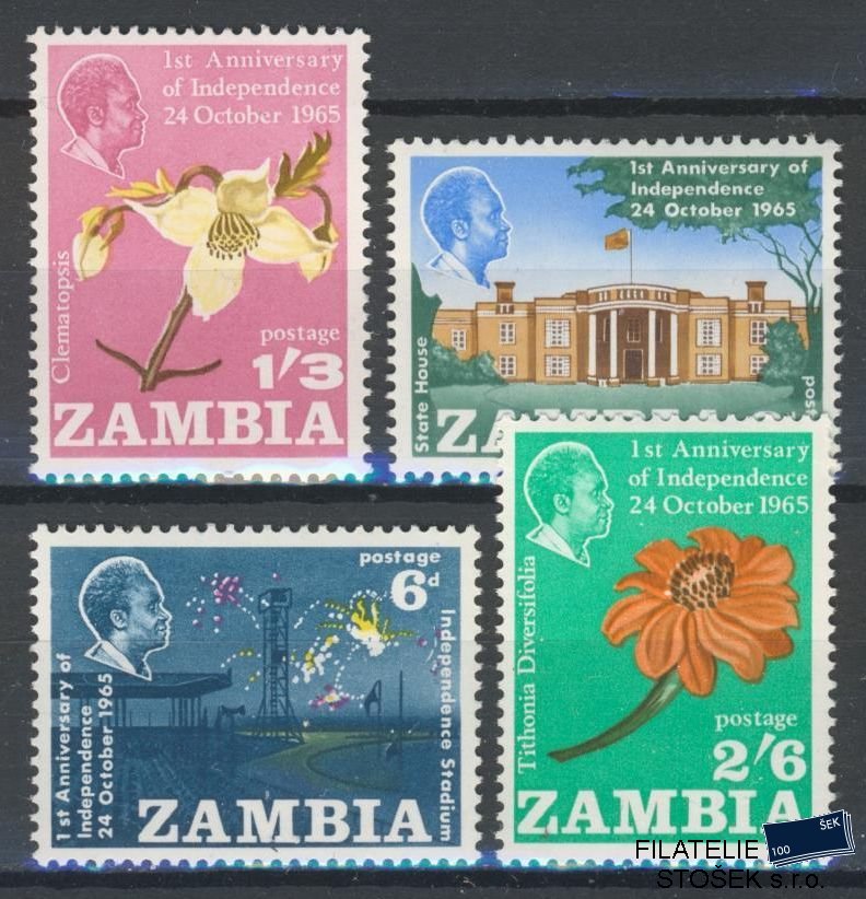 Zambia známky Mi 22-25