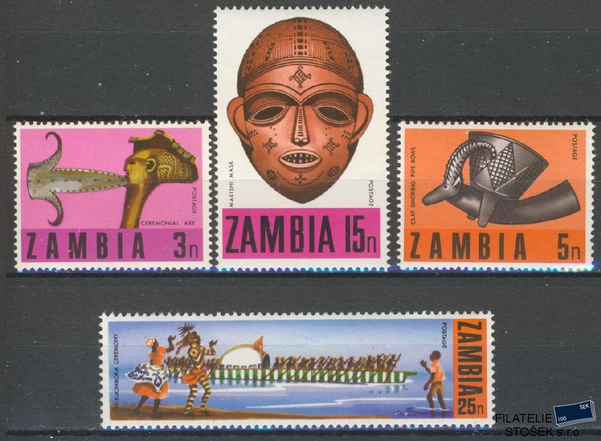 Zambia známky Mi 66-69