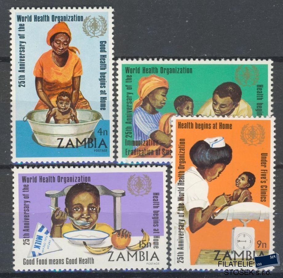 Zambia známky Mi 111-14