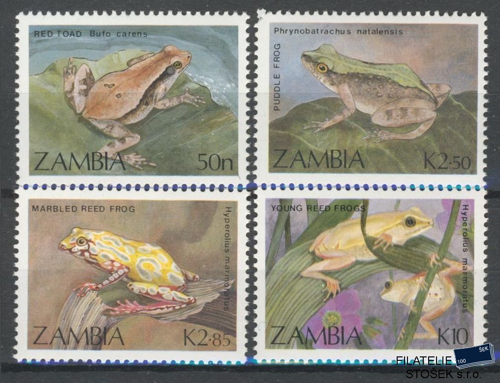 Zambia známky Mi 470-73
