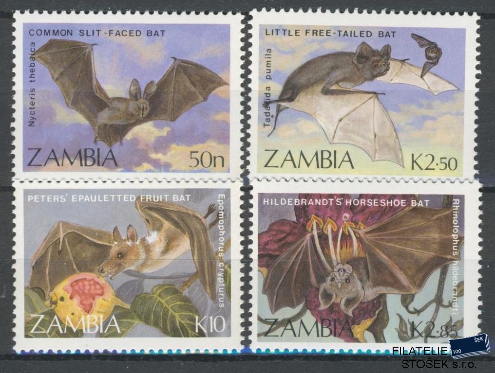 Zambia známky Mi 474-77