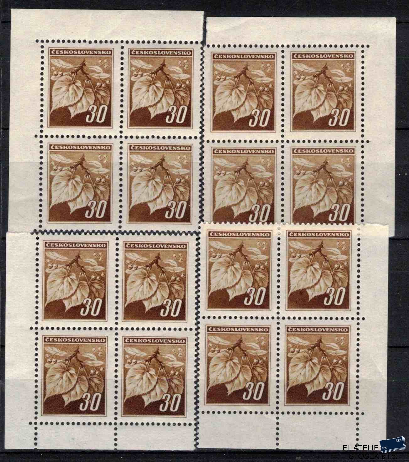 ČSSR známky 373 kompletní miniatura