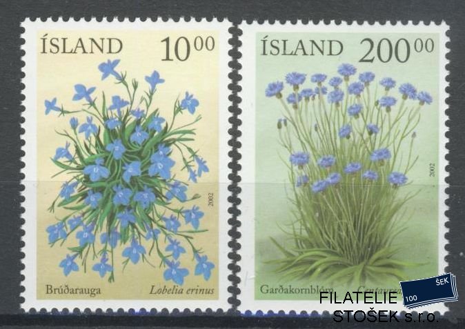 Island známky Mi 1017-18