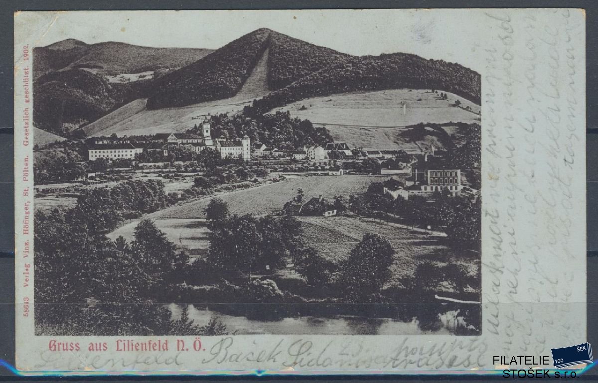 Rakousko pohlednice - Lilienfeld