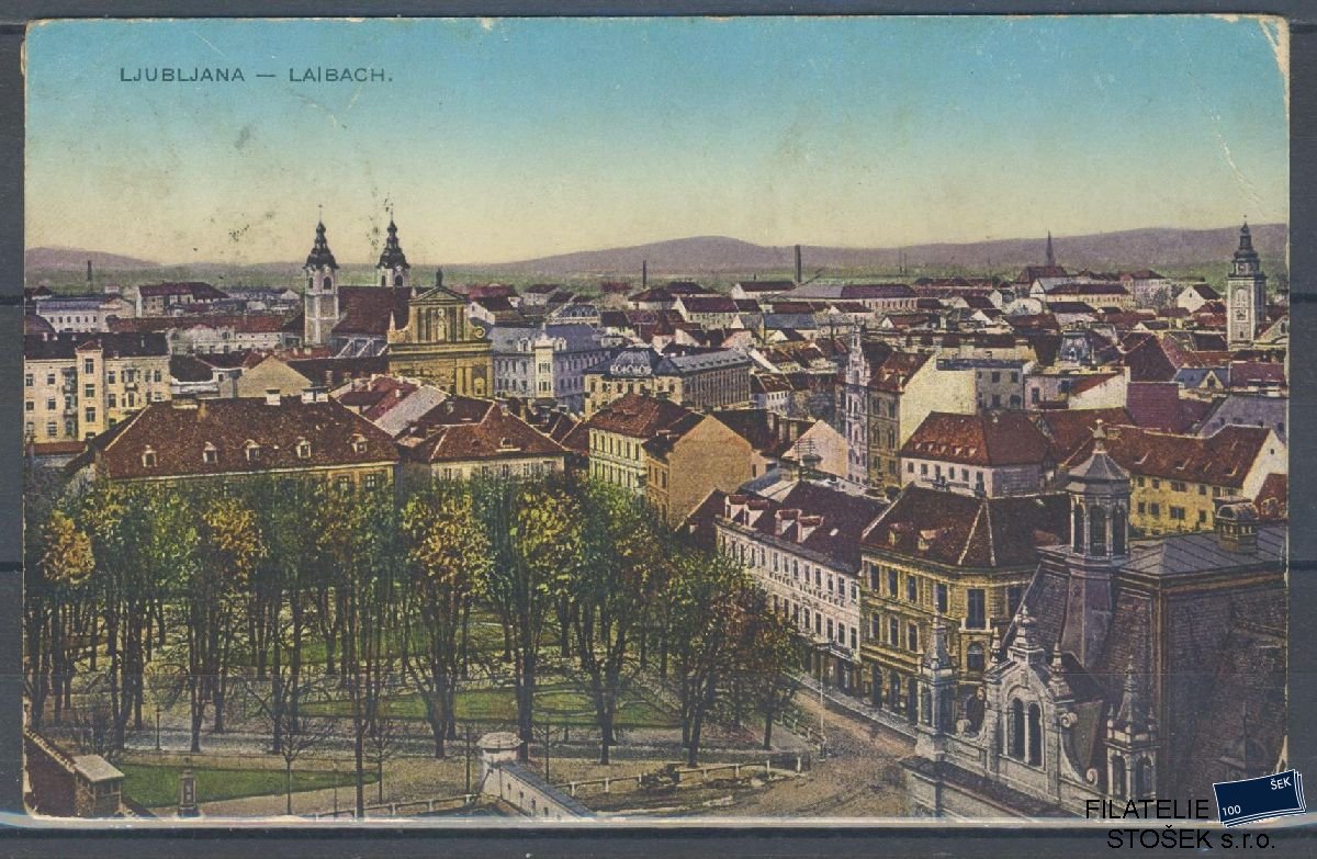 Chorvatsko pohlednice - Ljubljana