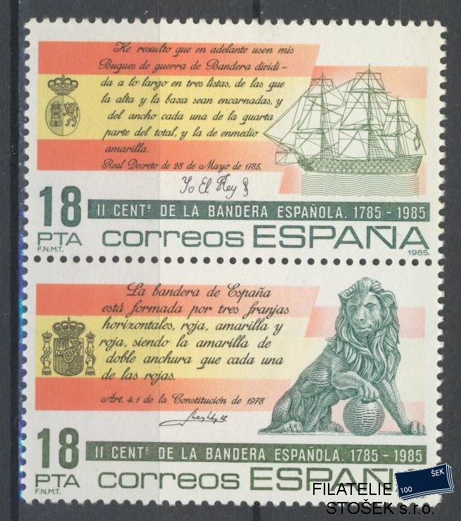 Španělsko známky Mi 2674-75