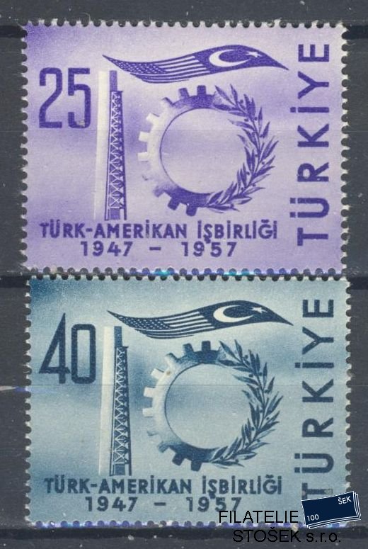 Turecko známky Mi 1520-21