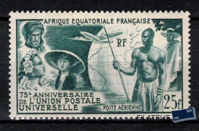 Afrique Equatoriale známky Yv PA 54