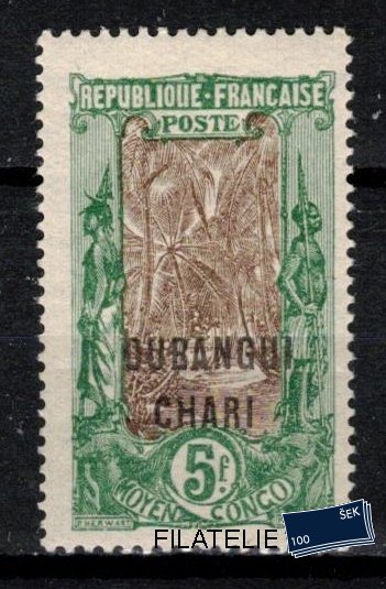 Oubangui-Chari známky Yv 42 lom