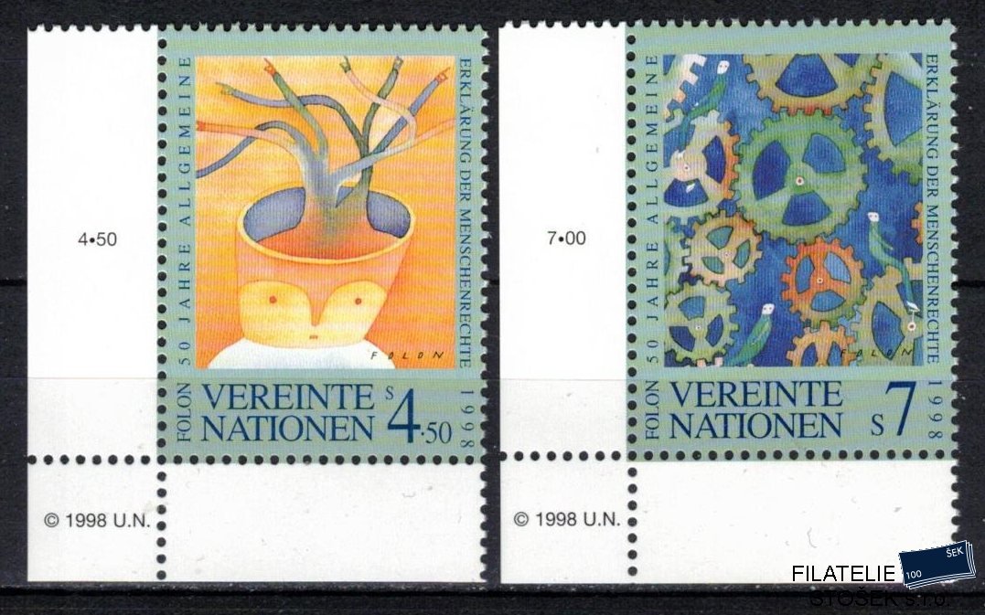 OSN Rakousko známky Mi 268-9